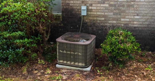 old air conditioner in need of replacement